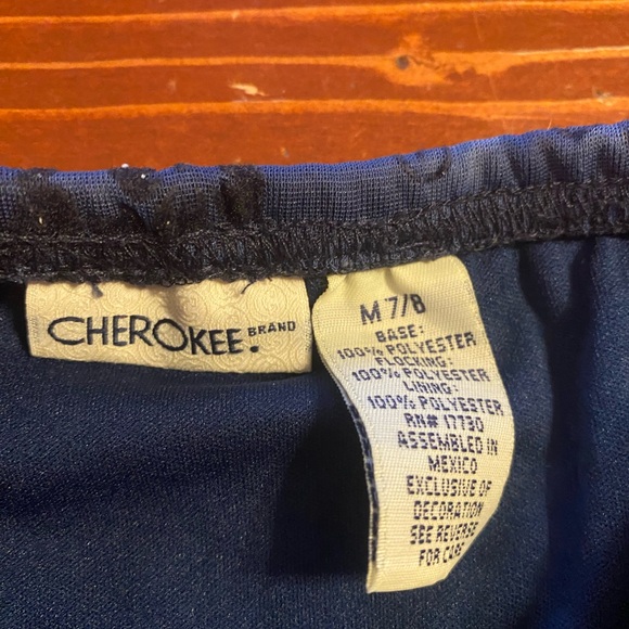 Blue sparkly girls midi skirt - Picture 6 of 6